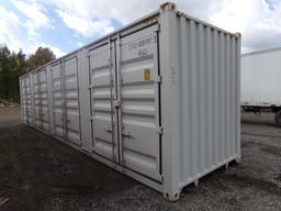 New 40' Container wirh (4) Side Access Doors and Barn Doors on 1 End, Cont.