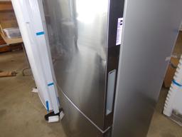 LG Dark Stainless Steel  Model LBNC15231V Refrigerator with Bottom Freezer,