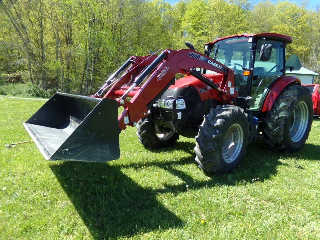 Case IH Farmall 100C, Diesel, 4WD, Full Cab, With L630 Loader, With 84'' Qu
