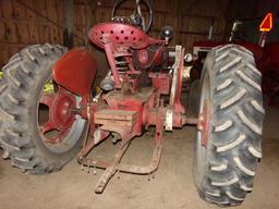 Farmall H Tractor w/Factory Wide Front End, Belt Pully, Rear Hyds, Exc. Rea