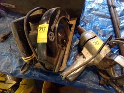 (2) Corded Power Tools, B & D Circ Saw & 3/8 Drill