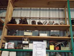 Contents Of Top (4) Shelves On Left Of Shelves In Rear Corner, Hydraulic Fi