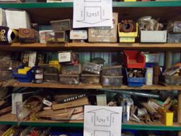 Contents Of Middle (3) Shelves, Filters, Electric Fuel Pump, Terminals & Mi