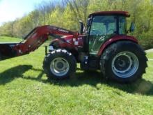 Case IH Farmall 100C, Diesel, 4WD, Full Cab, With L630 Loader, With 84'' Qu
