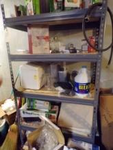 Contents of Metal Shelf Unit, DeLonghi Ultimate Coffee Urn 20-60 Cup Capaci