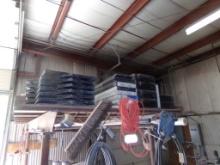 All Mold Parts On Top Of Steel Girder Between Garage Doors, Large Qty. (Fro
