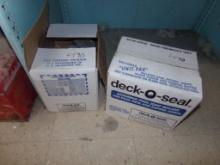 (2) Cases of Deck-O-Seal Swimming Pool Joint Sealant, 2 Part Compound (Offi