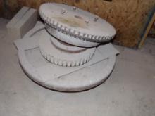 Group of Large Diamond Grinding Wheels (Production Shop)