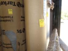 80'' Roll of Tan Speckled Vinyl Flooring (Warehouse)