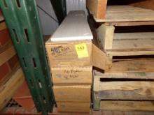 (4) Boxes Of 6x35 1/2 Ceramic Tile, Off White, 11.6 SF Per Box, 46 SF Total