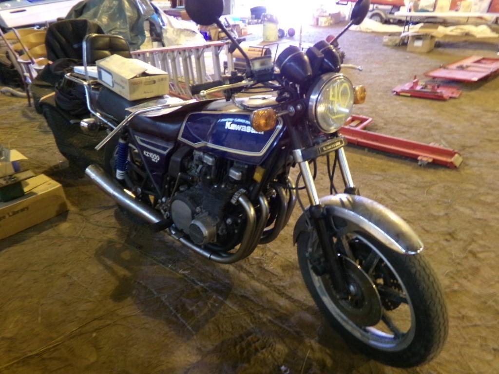 1979 Kawasaki KZ 1000 MK11 Road Bike with Front Fering, Engine Rebuild Part