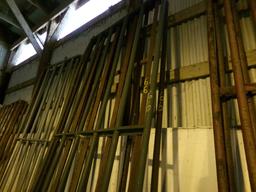 (3) 10' Livestock Gates, (1) is Heavy Duty, Built From Angle Iron (3 x Bid