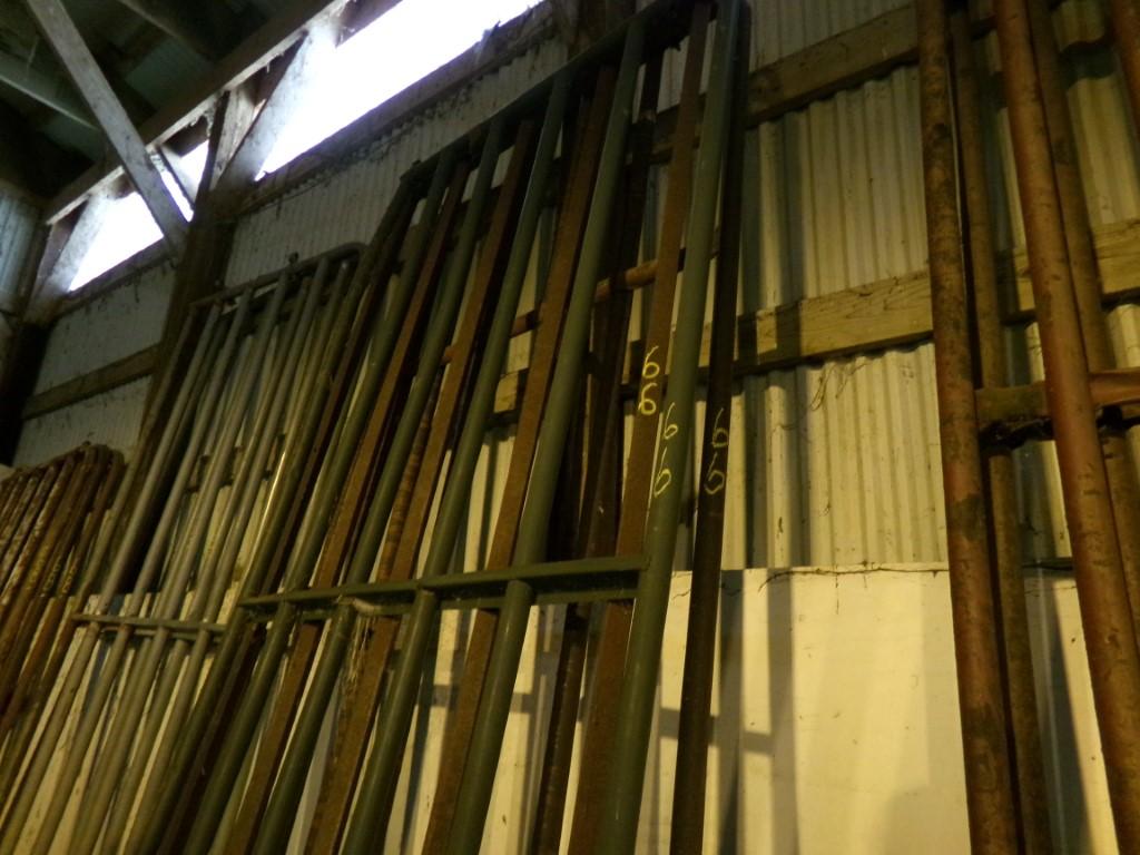 (3) 10' Livestock Gates, (1) is Heavy Duty, Built From Angle Iron (3 x Bid