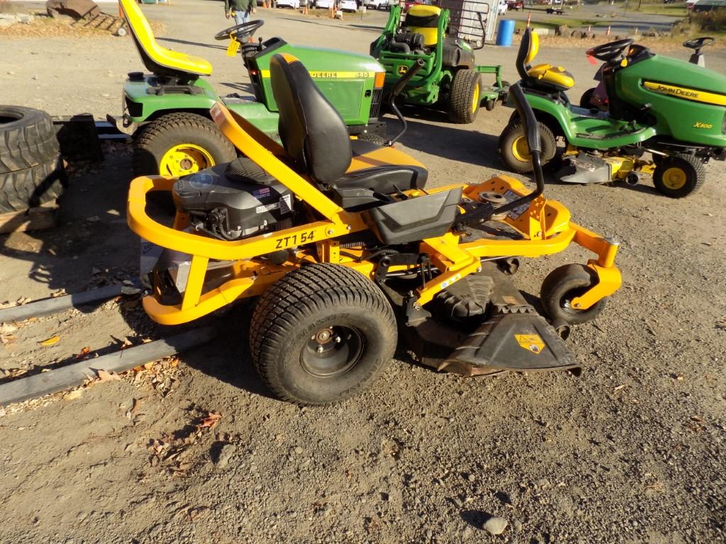Cub Cadt Ultima ZT1 Zero Turn, 54'' Deck, Kohler 7000 Series 24Hp Eng., S/N