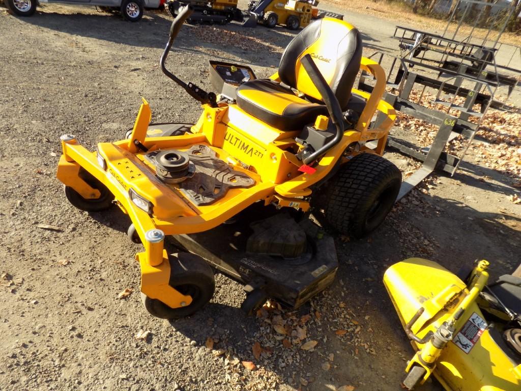 Cub Cadt Ultima ZT1 Zero Turn, 54'' Deck, Kohler 7000 Series 24Hp Eng., S/N