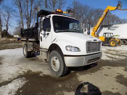2007 Freightliner Business Class M2 Single Axle Dump Truck, 7 Speed Manual,
