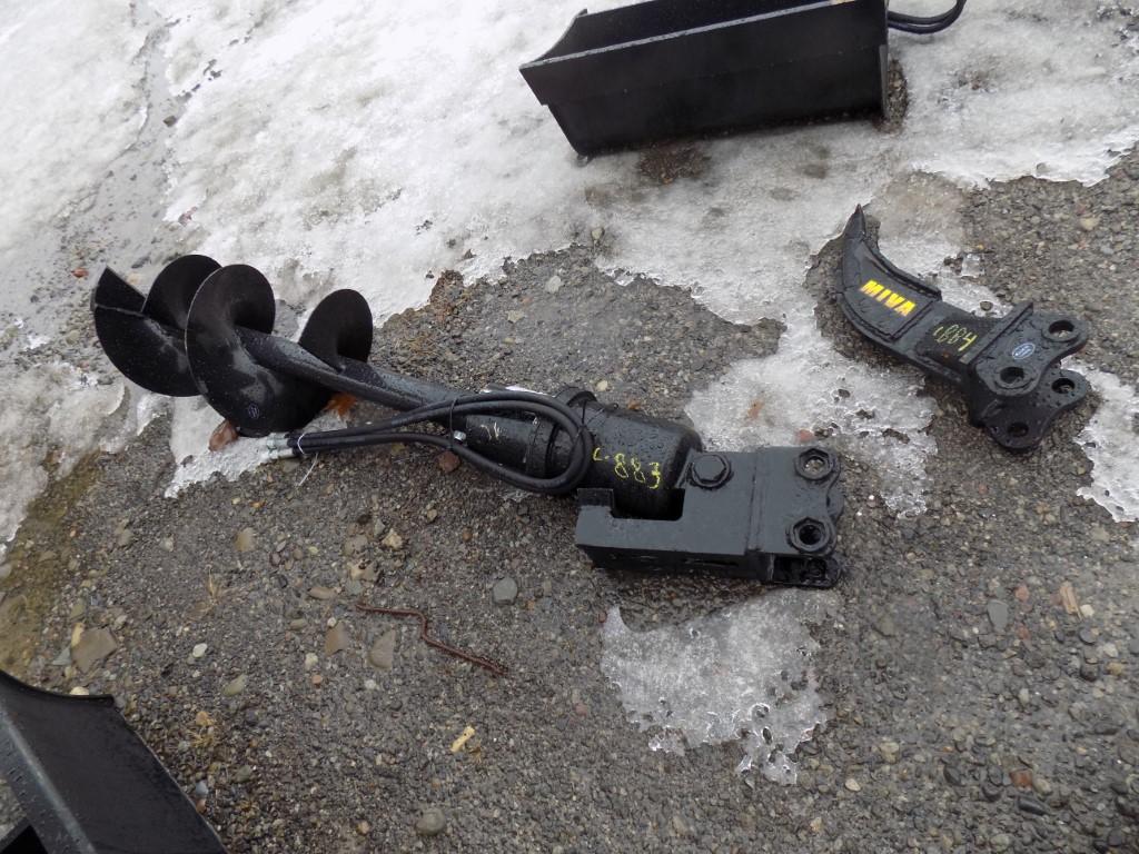 New Hyd. Auger For Mini Excavator, 12'' Bit