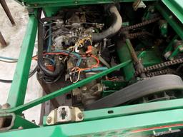 Cushman GA60 Tow Behind Aerator Powered by Liquid Cooled Engine