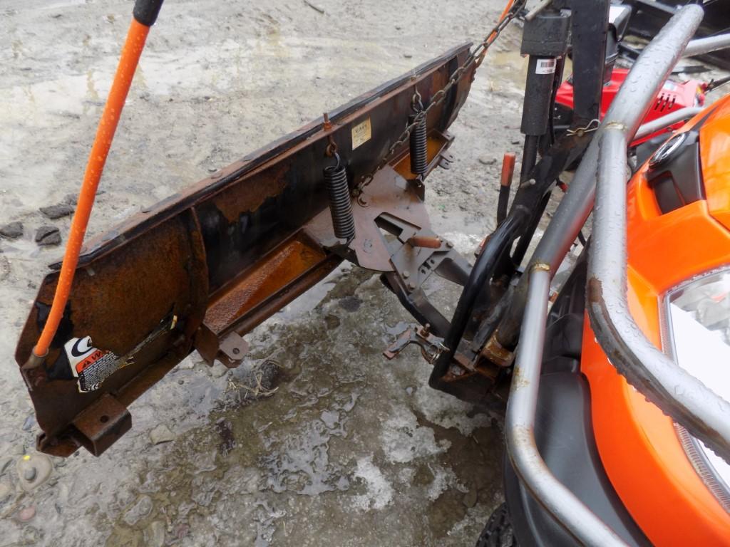 Kubota RTV 900 Side by Side UTV, Power Steering, Power Dump, Front Mount 6'