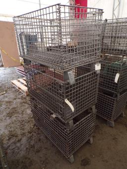 (3) Stor Stak Collapsible Containers, 32''x20''x16'' (3 X BID PRICE)