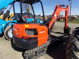 Unused 2023 Kubota KX033 Midi Excavator w/Dozer Blade, Changeable Controls,