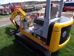 TCM TB025 Mini Excavator, Diesel Engine, Good Rubber Tracks, Comb. Stick Au