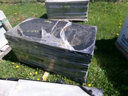 24'' Patio Block Manufactured Stone, 2'' Thick, 22 Pieces On Pallet, 88 SF