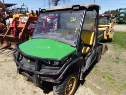 John Deere Gator XUV835M, 4 WD, ROPS Canopy with Windshield, Grille Guard,