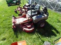 Yazoo I Keez Zero Turn Mower with 52'' Deck and Kawasaki Gas Engine, 840 Hr
