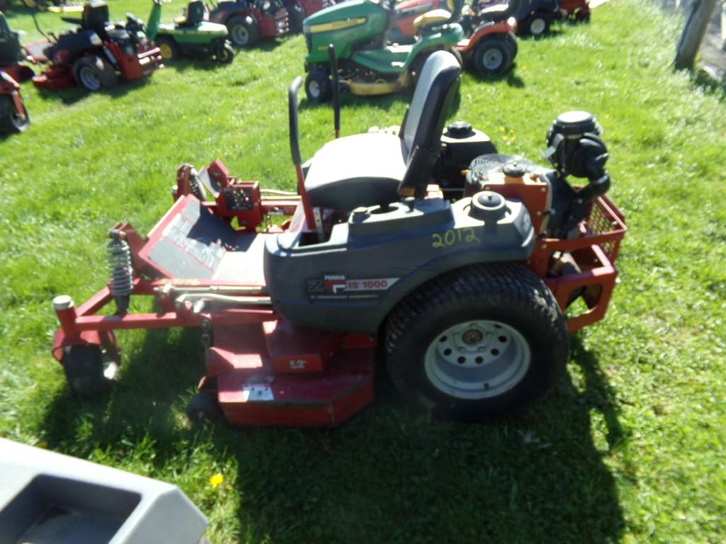 Ferris IS 1000 Zero Turn Mower with 52'' Deck, 1215 Hrs. (9176)