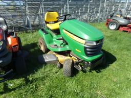 John Deere X300 Lawn Tractor with 42'' Deck, Hydro Trans.(9056)