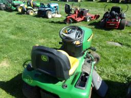 John Deere X300 Lawn Tractor with 42'' Deck, Hydro Trans.(9056)