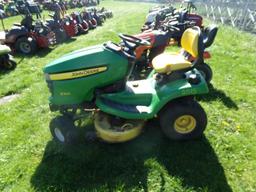 John Deere X300 Lawn Tractor with 42'' Deck, Hydro Trans.(9056)