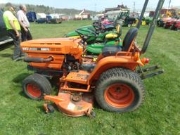 Kubota B5200 4wd, 60'' Deck, New Battery & Clutch, Runs & Drives, 8833 Hour
