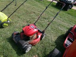 Red Troy-Bilt Push Mower (5977)