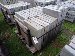 Natural Cleft Pattern, 2 1/2'' x Asst Sizes, 76 SF - Sold by SF  (76 x Bid