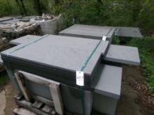 Thrmaled Treads, Blue, 2'' x 18'' x 4' - 8' Asst Lengths, 208 SF - Sold by