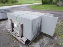 Thermaled Treads, Blue, 2'' x 24'' x 4' - 8' Asst Lengths, 162 SF - Sold by