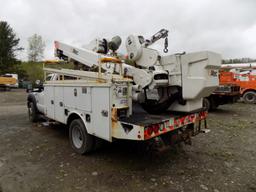 2014 Ford F550, Reg Cab, 4wd Bucket Truck,6.7 Liter, Powerstroke Dsl, Auto,