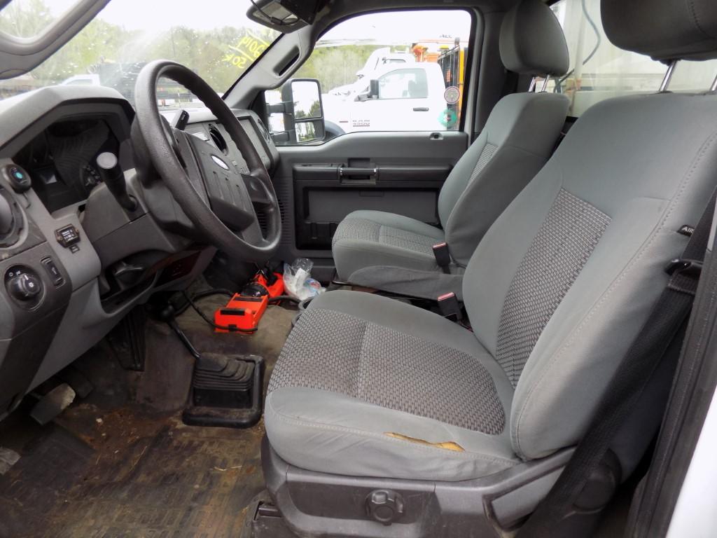 2014 Ford F550, Reg Cab, 4wd Bucket Truck,6.7 Liter, Powerstroke Dsl, Auto,