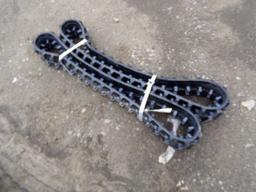 Set of New Rubber Mini Excavator Tracks