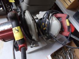(2) Milwaukee 7 1/4'' Circ. Saws: (1) Left Cut, (1) Right Cut
