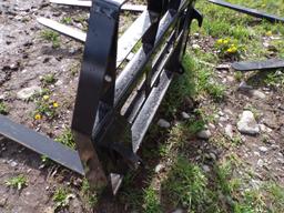 New 48'' Walk Thru Euro Mount Pallet Forks