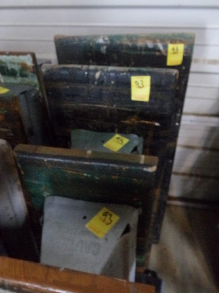 (4) Foldable Saw Horses
