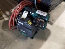 ''The Bull'' Green Twin Tank Air Compressor