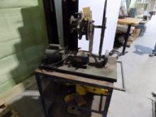 Wheel Turning Jig On Warehouse Cart Set Up  w/Wilwood Wide 5 Hub, Runs On 1