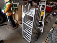 ''Werner'' Aluminum Folding Ladder M2-8-16''