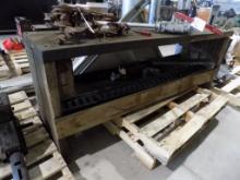 Antique Wooden Work Bench, 6' Long