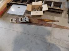 (3) Hand Saws - (2) are Antique Saws