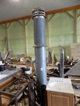Group of Assort. Chimney Pipe Including 9' Tall 12'' and New 6'' Flue